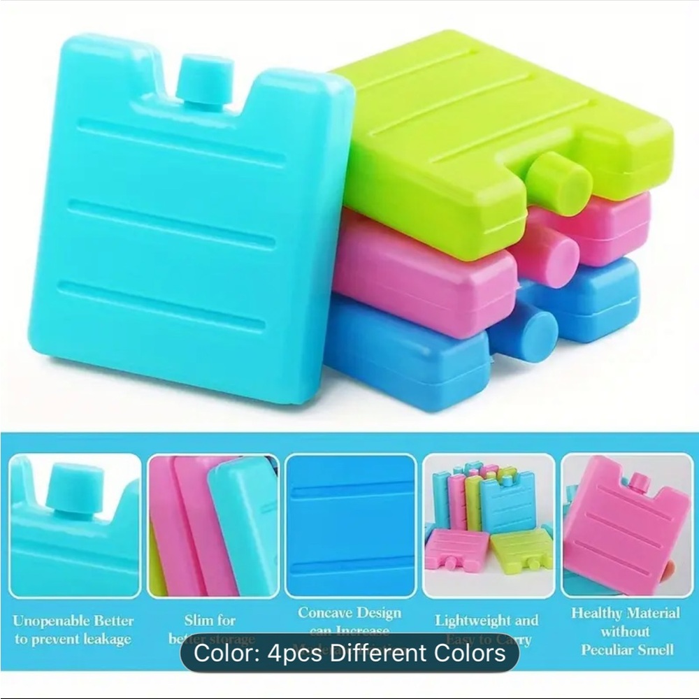 Set of 4 Mini Ice Packs